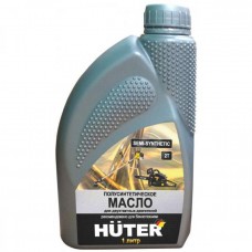 Масло 2Т полусинтетическое для двухтактных двигателей Huter